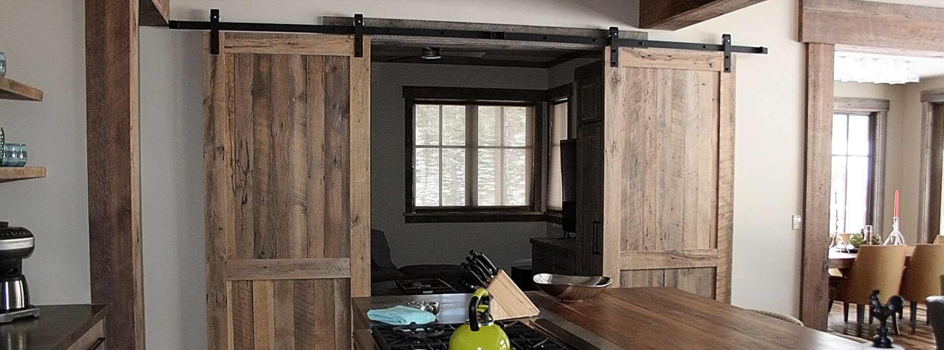 custom wood barn door